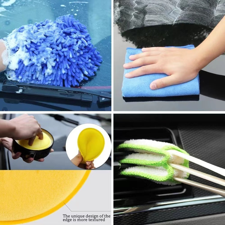 40 in 1  Car Air Conditioner Air Outlet Electric Drill Cleaning Brush - Car washing supplies by buy2fix | Online Shopping UK | buy2fix