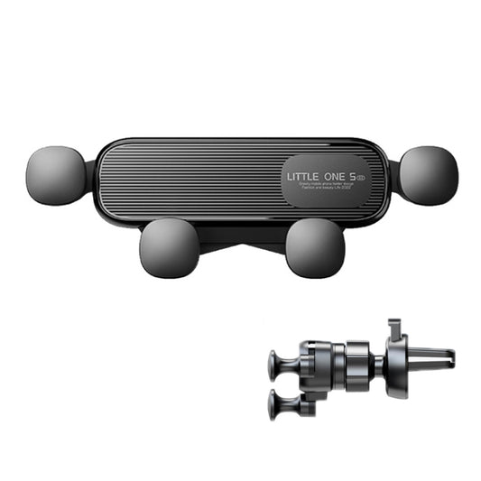 S03 Vehicle Air Outlet Gravity Navigation Mobile Phone Holder, Color: Black Eagle Mouth by buy2fix