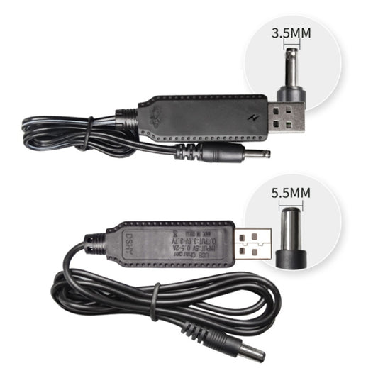 10pcs 3.7V IC Circuit Protection Lithium Battery USB Straight Head Charging Cable, Model: 5.5mm - Charging Cables by buy2fix | Online Shopping UK | buy2fix