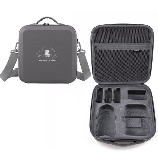 For DJI Mini 3 / Mini 3 Pro  BKANO PU Storage Bag Portable Shoulder Bag Messenger Bag RC-N1 Version - Carry Cases & Bags by buy2fix | Online Shopping UK | buy2fix