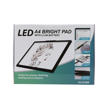 A4-D28B Rechargeable Copy Desk Drawing Board, Specification: With Charging Line -  by buy2fix | Online Shopping UK | buy2fix