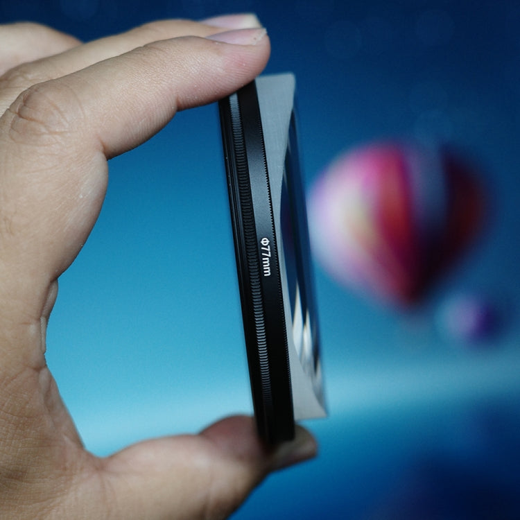 77mm Photography Foreground Blur Linear Prism Camera Filter Accessories by buy2fix