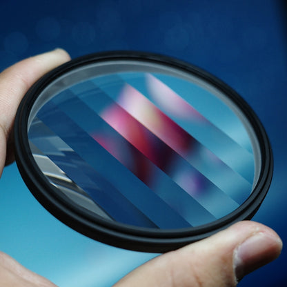82mm Photography Foreground Blur Linear Prism Camera Filter Accessories by buy2fix