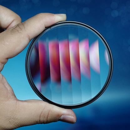 82mm Photography Foreground Blur Linear Prism Camera Filter Accessories by buy2fix