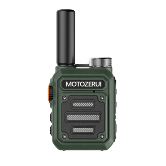 JINLIDE 3-5km 8W 6000mAh Hand-held Walkie Talkie Wireless Copy Frequency Ham Radio, CN Plug (Green) - Handheld Walkie Talkie by buy2fix | Online Shopping UK | buy2fix