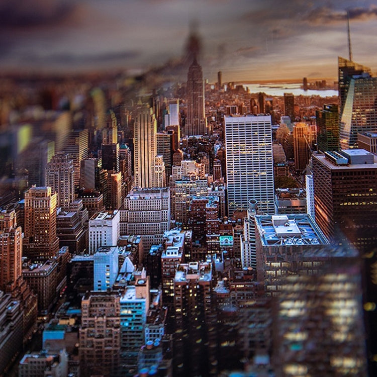 49mm Photography Foreground Blur Filter Double Half Moon SLR Accessories by buy2fix