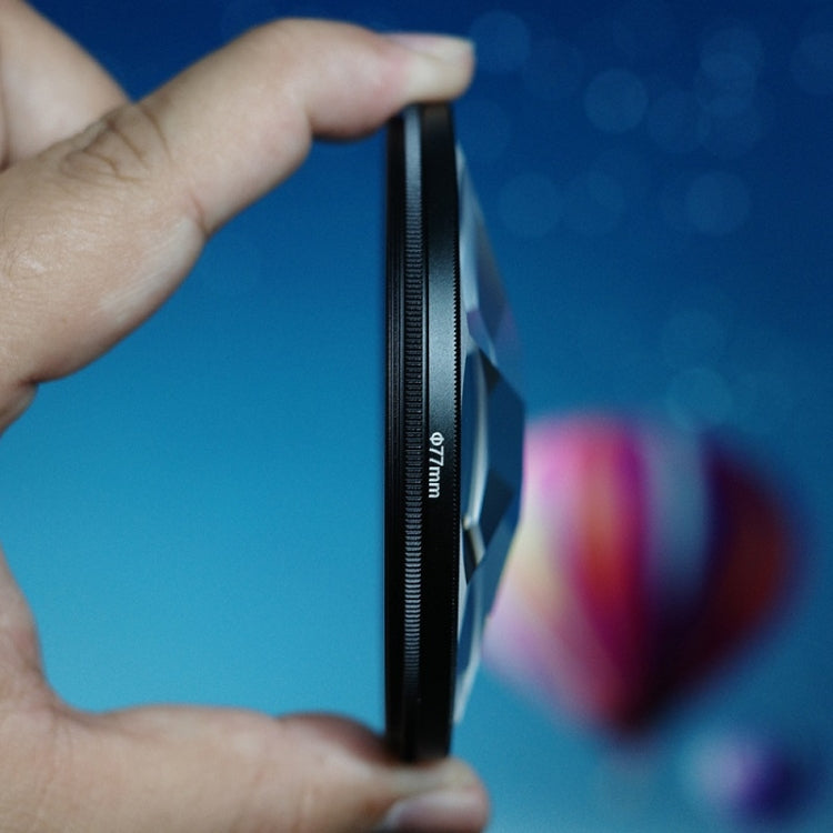 82mm 8-Sided Kaleidoscope Glass Photography Foreground Blur SLR Filter by buy2fix