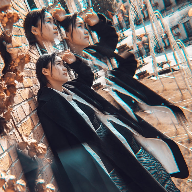 77mm 8-Sided Kaleidoscope Glass Photography Foreground Blur SLR Filter by buy2fix