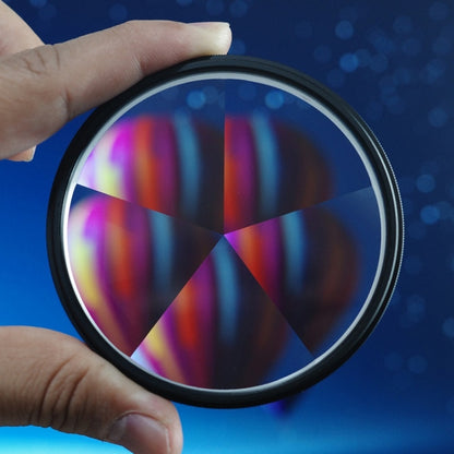 77mm Pentaprism Photography Foreground Blur SLR Filter(White box) by buy2fix