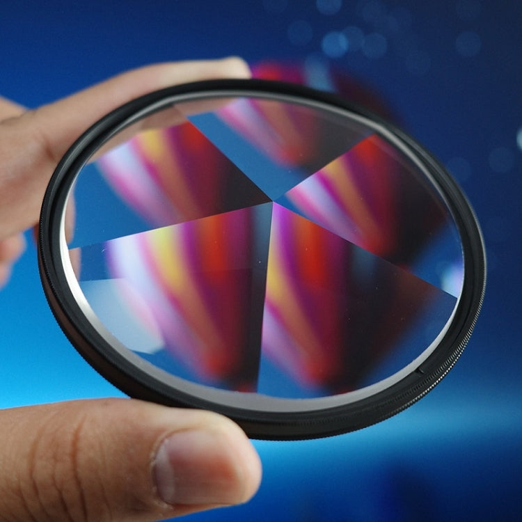 77mm Pentaprism Photography Foreground Blur SLR Filter(White box) by buy2fix