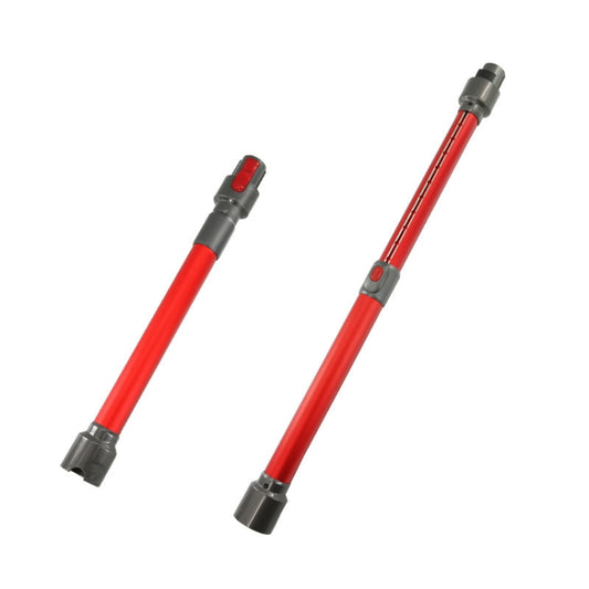 For Dyson V7 V8 V10 V11 V15 Vacuum Cleaner Telescopic Rod Metal Extension Tube(Red) - For Dyson Accessories by buy2fix | Online Shopping UK | buy2fix