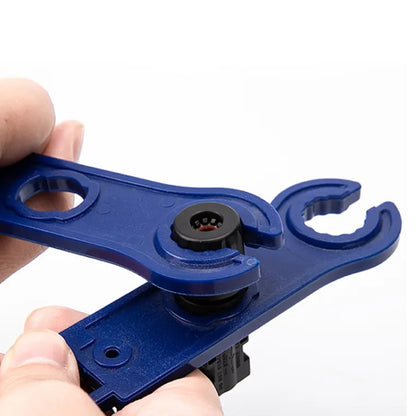 10pcs 1000V MC4 Connector Solar Photovoltaic Disassembly Wrench(Blue Round Head) - Others by buy2fix | Online Shopping UK | buy2fix
