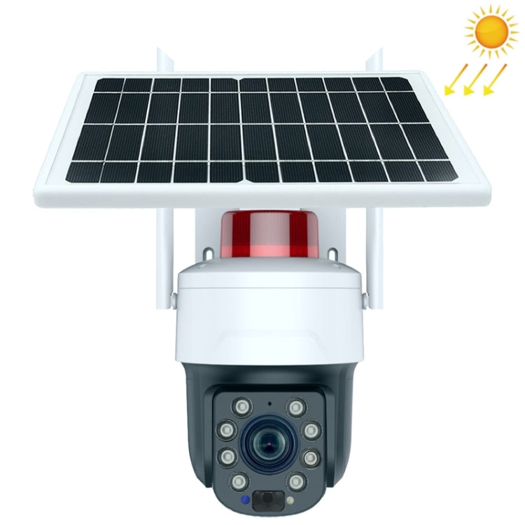 RH-Q10 Graffiti 5MP Wifi Wireless Solar Camera 30X Optical Zoom Auto Tracking Patrol IP66 Waterproof by buy2fix