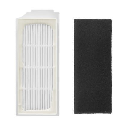 2pcs White Filter For ECOVACS  X1 ONMI / X1 TURBO Vacuum Cleaner Accessories - For ECOVACS Accessories by buy2fix | Online Shopping UK | buy2fix