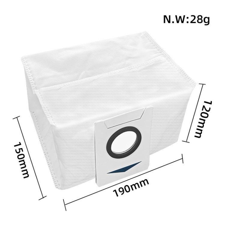 2pcs Dust Bag For ECOVACS X1 ONMI / X1 TURBO Vacuum Cleaner Accessories - For ECOVACS Accessories by buy2fix | Online Shopping UK | buy2fix