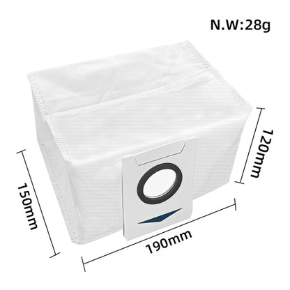 2pcs Dust Bag For ECOVACS X1 ONMI / X1 TURBO Vacuum Cleaner Accessories - For ECOVACS Accessories by buy2fix | Online Shopping UK | buy2fix