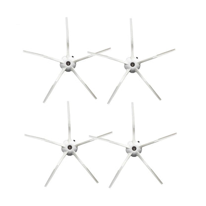 For Roborock S7 / T7S / T7S Plus G10 4pcs White Side Brush - For Roborock Accessories by buy2fix | Online Shopping UK | buy2fix