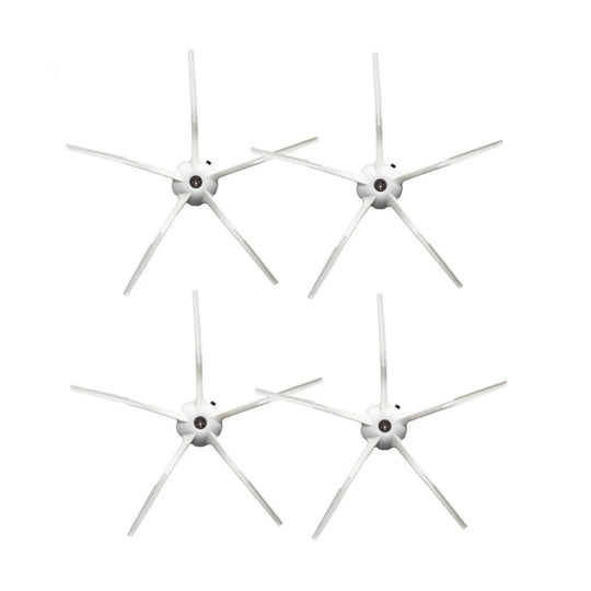 For Roborock S7 / T7S / T7S Plus G10 4pcs White Side Brush