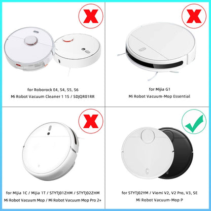 For Xiaomi Mijia STYJ02YM Vacuum Cleaner Accessories 1pc White Brush Cover - For Xiaomi Accessories by buy2fix | Online Shopping UK | buy2fix