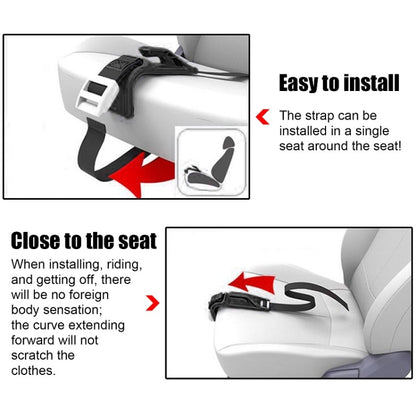 Pregnant Car Seat Belt Anti Stranglehold Belly Protection Fetal Regulator(Black) - Seat Belts & Padding by buy2fix | Online Shopping UK | buy2fix