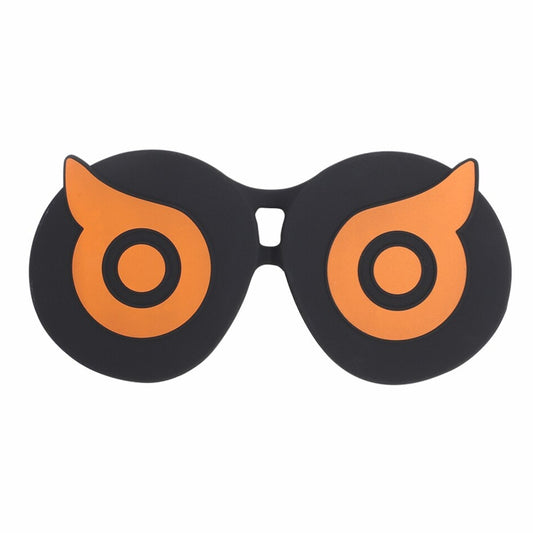 For PICO 4 Hifylux PC-ZF23 Owl Lens Protector Dust Scratch VR Glasses Silicone Case(Orange) - VR Accessories by buy2fix | Online Shopping UK | buy2fix