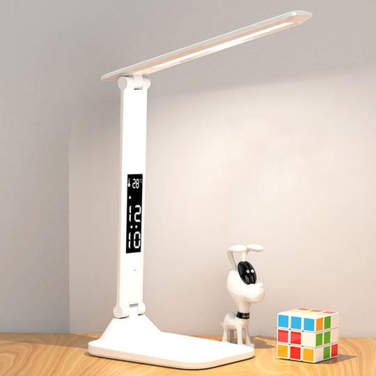 LED Intelligent Digital Display Foldable Desk Lamp, Style: Charging 3200mAh