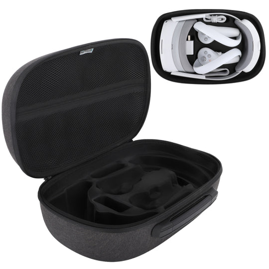 For PICO 4 Hifylux PC-BF16 VR Glasses All-in-one Headwear Protective Storage Bag(Black)