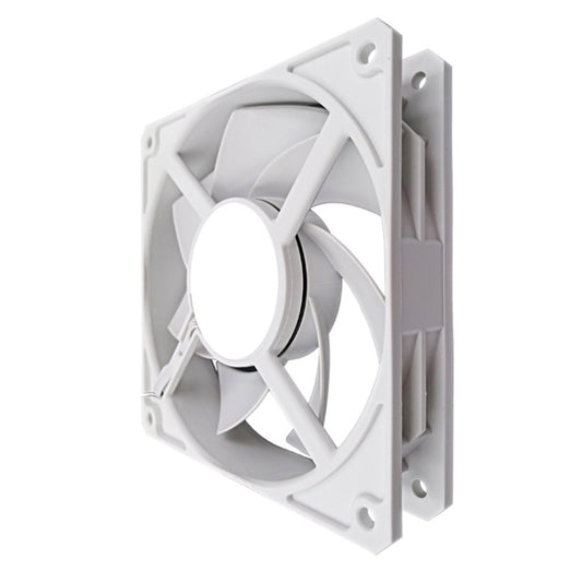 MF12025 4pin High Air Volume High Wind Pressure FDB Magnetic Suspension Chassis Fan 3000rpm (White) by buy2fix