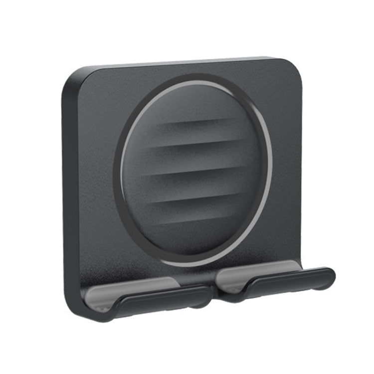 B86 Multifunctional Rotatable Punch-free Wall Mobile Phone Holder(Black) - Shower & Wall Mounts by buy2fix | Online Shopping UK | buy2fix