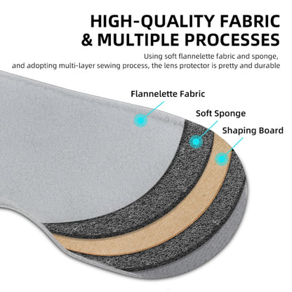 For PICO 4 Hifylux PC-ZF17 Lens Protector VR Glasses Dust-proof Sponge Pad(Light Grey) - VR Accessories by Hifylux | Online Shopping UK | buy2fix