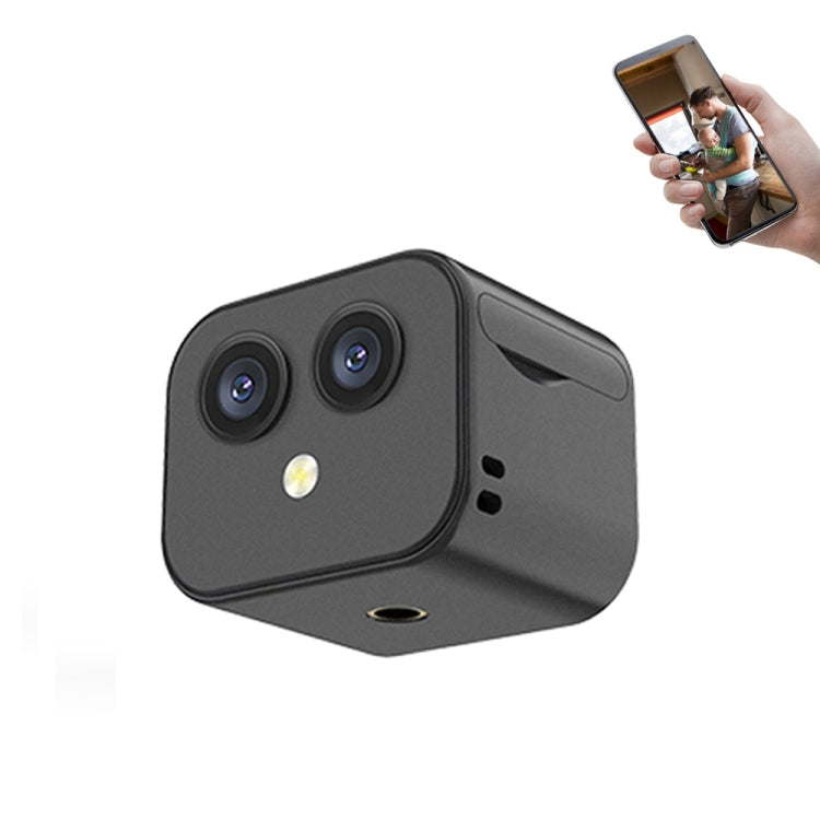 D3 HD 4K Dual Lens Wifi Camera Mobile Phone Wireless Remote Two Way Intercourse Monitoring Camera - Mini Camera by buy2fix | Online Shopping UK | buy2fix