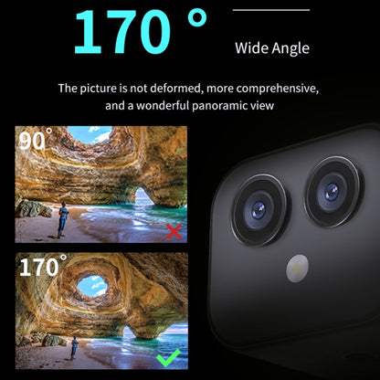 D3 HD 4K Dual Lens Wifi Camera Mobile Phone Wireless Remote Two Way Intercourse Monitoring Camera - Mini Camera by buy2fix | Online Shopping UK | buy2fix