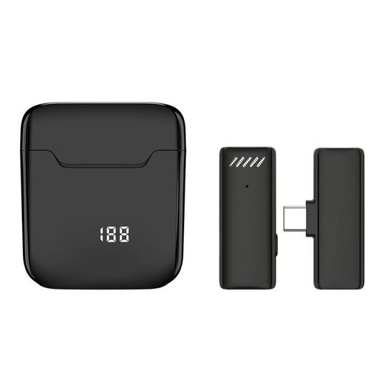 S11 Single Microphone USB-C/Type-C Interface Wireless Lavalier Noise Canceling Microphone with Charging Case - Microphone by buy2fix | Online Shopping UK | buy2fix