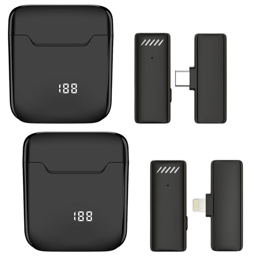 S11 Single Microphone USB-C/Type-C Interface Wireless Lavalier Noise Canceling Microphone with Charging Case - Microphone by buy2fix | Online Shopping UK | buy2fix