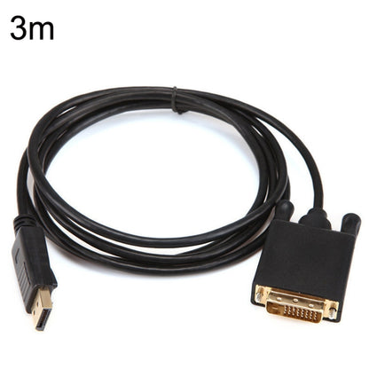 DP31 3m 1080P DP to DVI HD Adapter Cable Gold-plated Plug by buy2fix