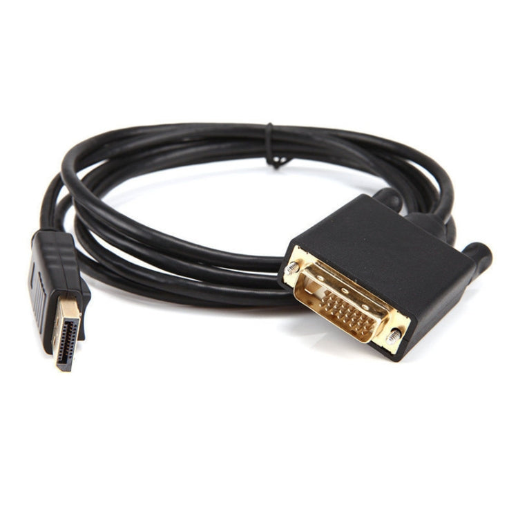 DP31 1.8m 1080P DP to DVI HD Adapter Cable Gold-plated Plug by buy2fix