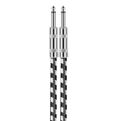 0.3m 2 Straight Head 6.35mm Guitar Cable Oxygen-Free Copper Core TS Large Two-core Cable - Microphone Audio Cable & Connector by buy2fix | Online Shopping UK | buy2fix