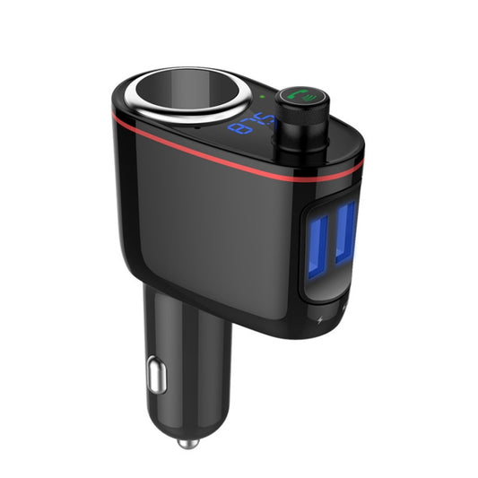 S-06 Bluetooth Multifunctional Car Cigarette Lighter 100W One for Two High Power Charger by buy2fix
