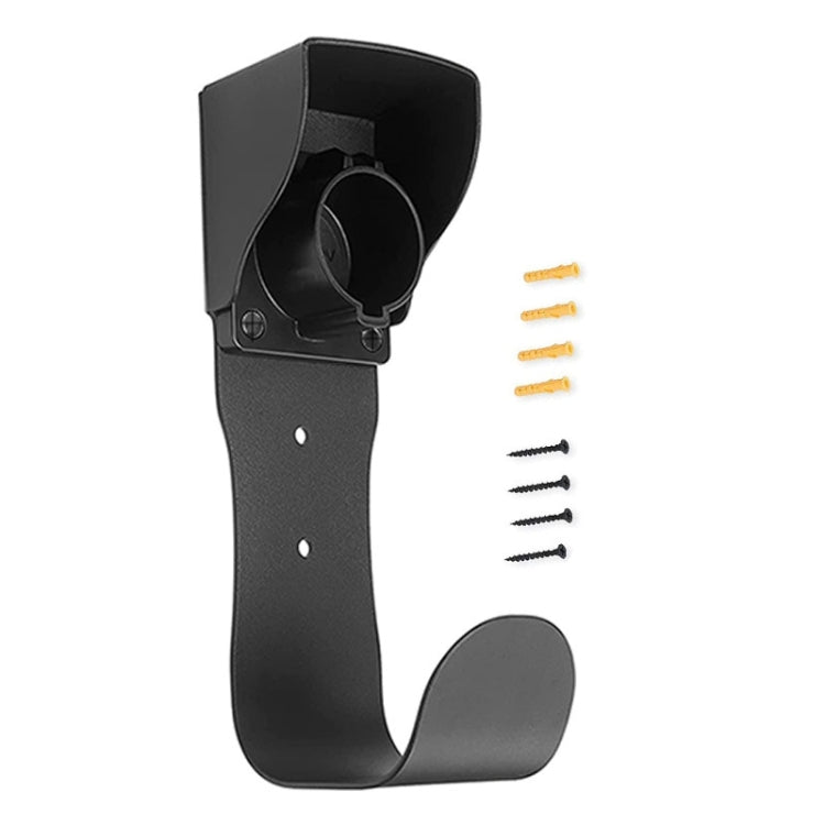 EV Charger Cable Holder Electric Car Charging Cable Organizer for J1772 Plug(Black) by buy2fix
