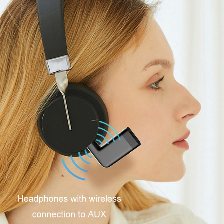 S-18 Car Mini AUX Audio Adapter Wireless Bluetooth 5.0 Receiver by buy2fix