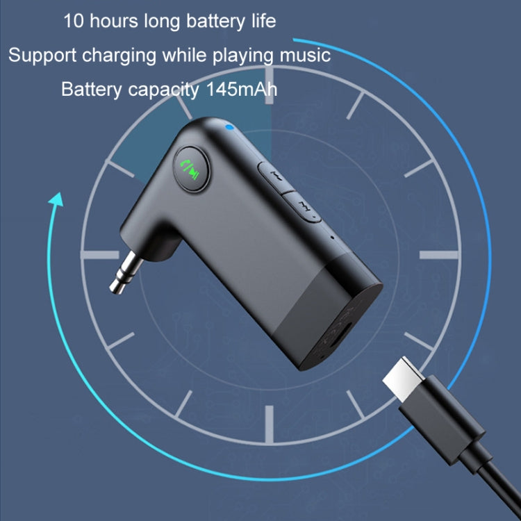 S-18 Car Mini AUX Audio Adapter Wireless Bluetooth 5.0 Receiver by buy2fix