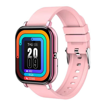 H10 1.69 inch Screen Bluetooth Call Smart Watch, Support Heart Rate/Blood Pressure/Sleep Monitoring, Color: Pink by buy2fix