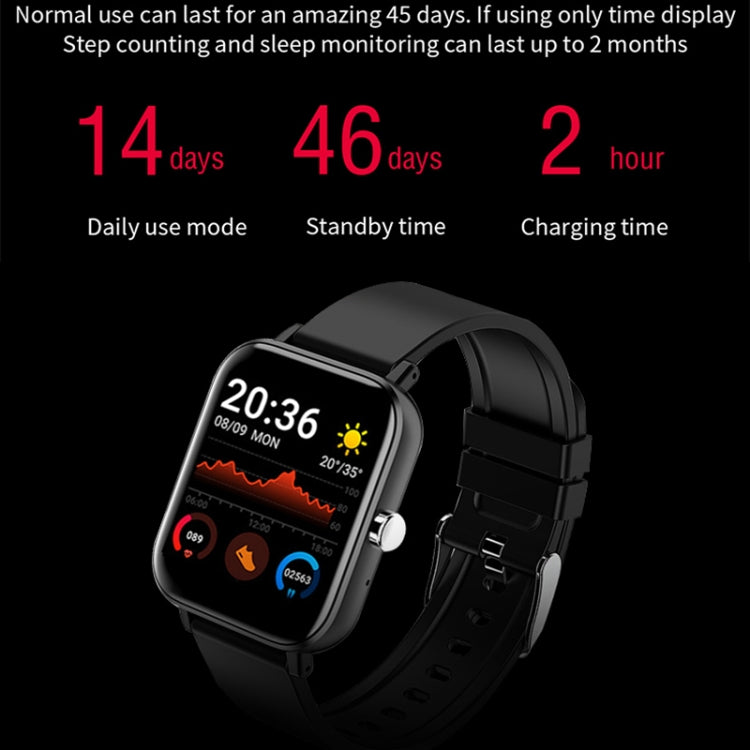 H10 1.69 inch Screen Bluetooth Call Smart Watch, Support Heart Rate/Blood Pressure/Sleep Monitoring, Color: Silver Net+Silicone by buy2fix