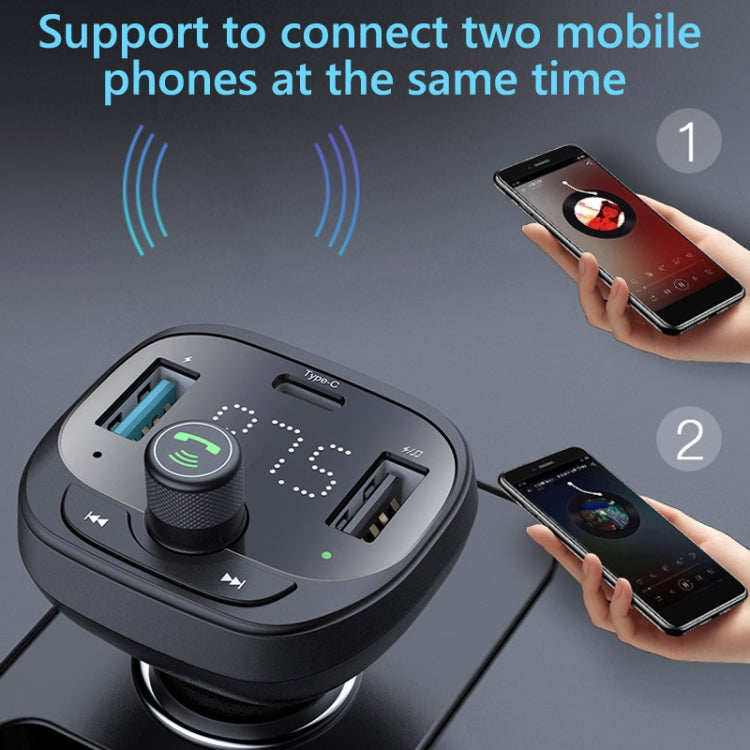 S-21 Car Bluetooth Player Receiver 50W Mobile Phone High Power Charger by buy2fix