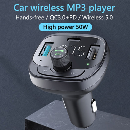 S-21 Car Bluetooth Player Receiver 50W Mobile Phone High Power Charger by buy2fix