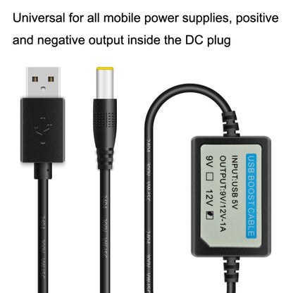 2pcs DC 5V to 12V USB Booster Line Mobile Power Cord by buy2fix