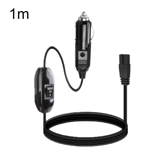 12V/24V Car Refrigerator Cable B Suffix Cigarette Lighter Plug Power Cord, Length: 1m With Switch - Refrigerators by buy2fix | Online Shopping UK | buy2fix