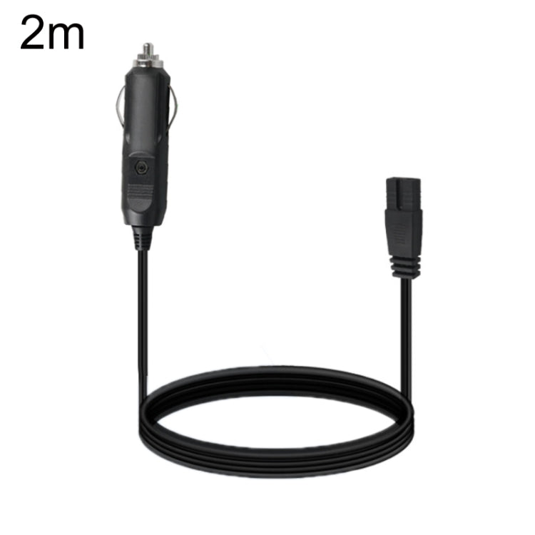 12V/24V Car Refrigerator Cable B Suffix Cigarette Lighter Plug Power Cord, Length: 2m Without Switch by buy2fix