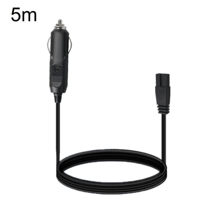 12V/24V Car Refrigerator Cable B Suffix Cigarette Lighter Plug Power Cord, Length: 5m Without Switch by buy2fix