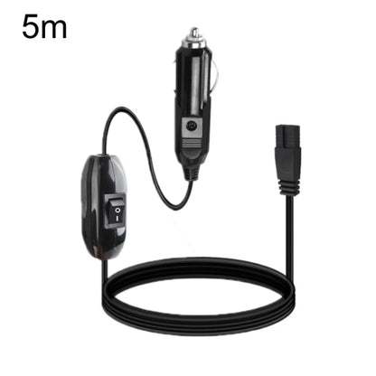 12V/24V Car Refrigerator Cable B Suffix Cigarette Lighter Plug Power Cord, Length: 5m With Switch by buy2fix